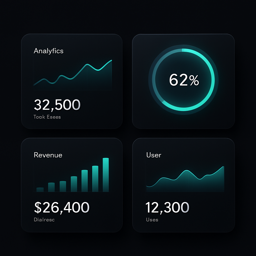 In-house operations system dashboard